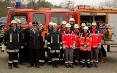 Ausbildung der Unterstützungsgruppe für die Integrierte Leitstelle Schweinfurt