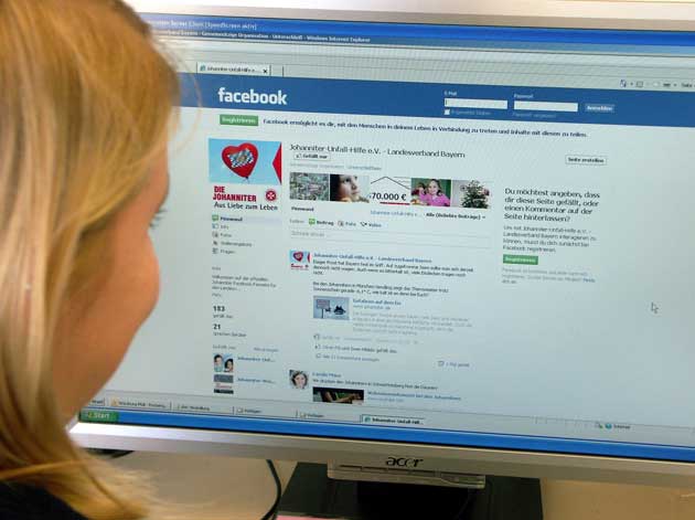 Facebook-Auftritt der bayerischen Johanniter