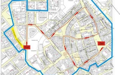 Absperrplan Schweinfurt wg. Faschingsumzug