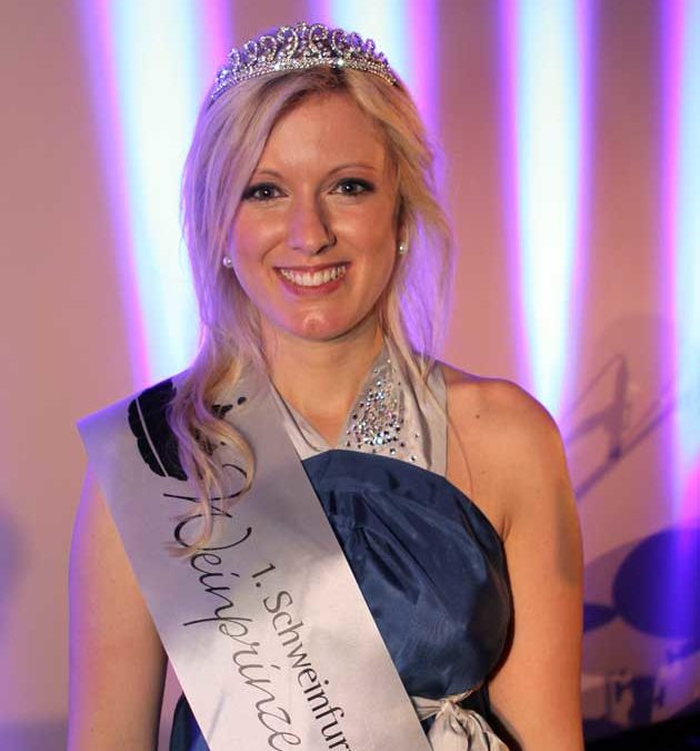 Christina Schuhmann ist Schweinfurts erste Weinprinzessin