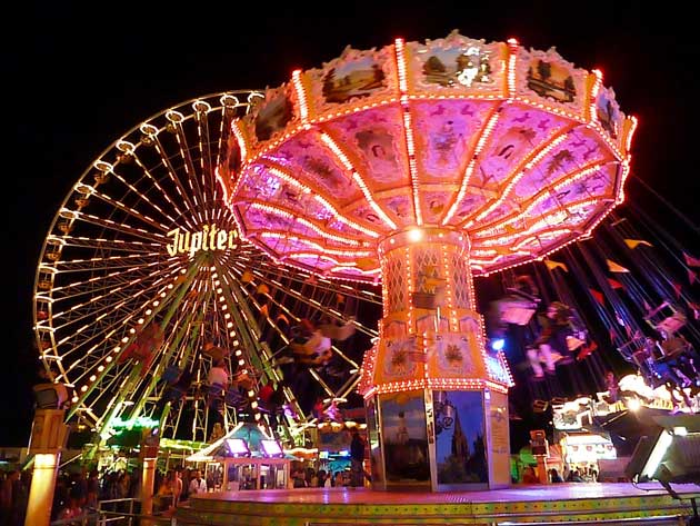 Schweinfurter Volksfest vom 8. bis 18. Juni 2012 auf dem Festplatz an der Niederwerrner Straße