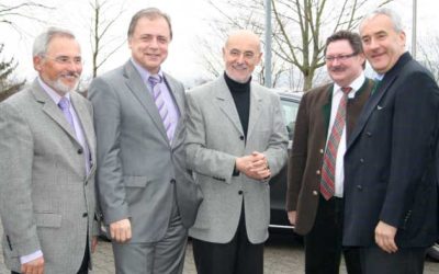 Kultusminister Dr. Spaenle tauscht sich mit Landrat Leitherer aus