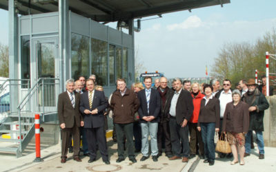 Neue Waagen am Abfallwirtschaftszentrum Rothmühle