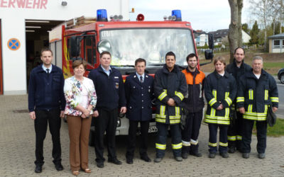 Geldersheim: Vier Feuerwehrmänner absolvieren „Feuerwehrführerschein“