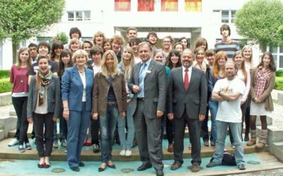 Schülerinnen und Schüler aus Frankreich zu Gast am Celtis-Gymnasium