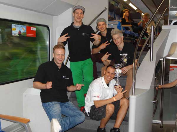 Mainfrankenbahn fördert Schweinfurter Breakdancer