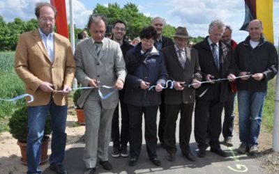 Verkehrsfreigabe der Kreisstraße zwischen Gerolzhofen und Schallfeld