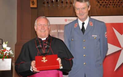 50 Jahre Malteser in der Diözese Würzburg: „Gut zu wissen, dass Sie da sind!“ – Höchster Orden für Bischof Friedhelm