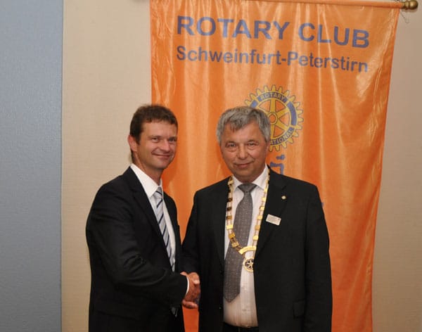 Amtsübergabe beim Rotary Club Schweinfurt-Peterstirn