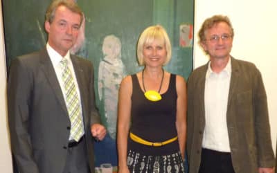 Richard Vogl in der Sparkassengalerie Schweinfurt