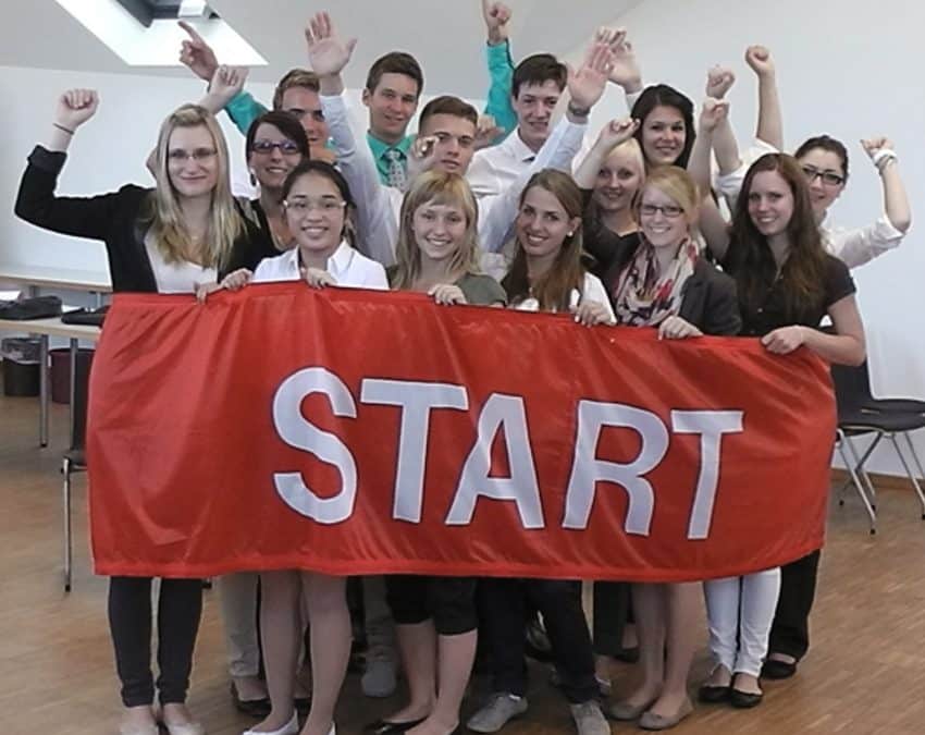 „Startschuss“ für die neuen Azubis bei der Sparkasse Schweinfurt
