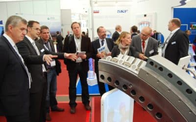 SKF bei der Husum Wind Energy