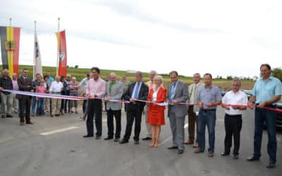 Die Straße zwischen Schallfeld und Brünnau ist ausgebaut