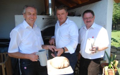 Gerhard Eck unterstützt das „Fest für Alle“ in Waigolshausen