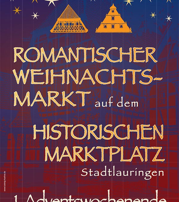 25. Romantischer Weihnachtsmarkt in Stadtlauringen