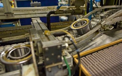 Nachtschicht in der Schweinfurter Industrie