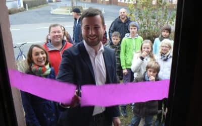 Eröffnung des Jugendtreffs in Abersfeld