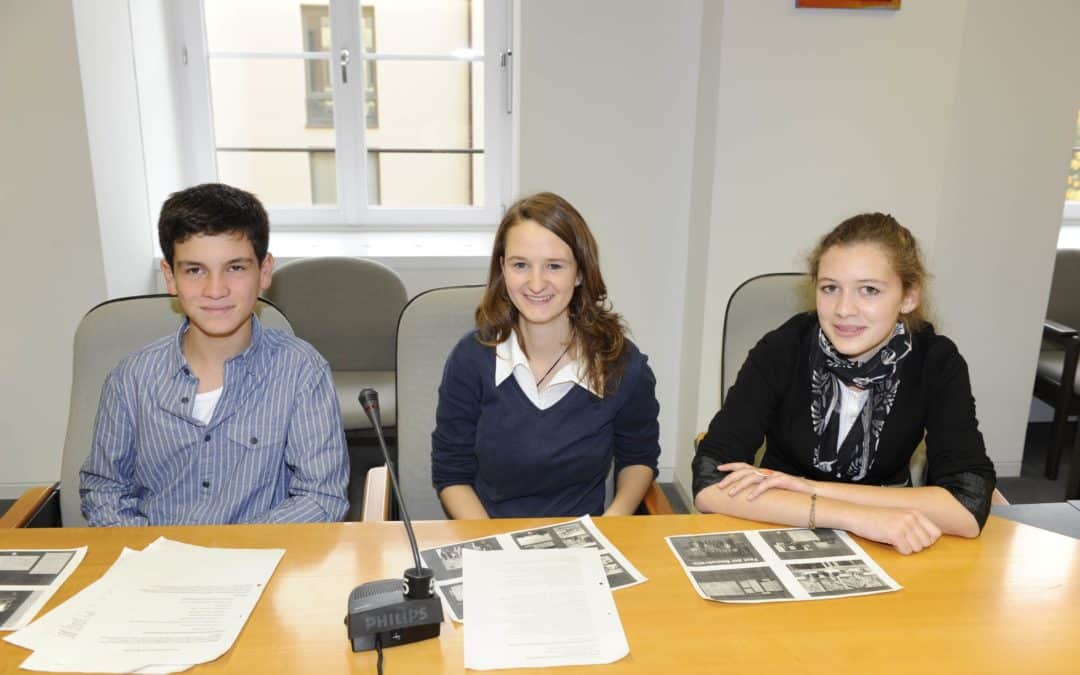 Celtis-Schüler präsentieren Demokratieprojekt im Bayerischen Landtag
