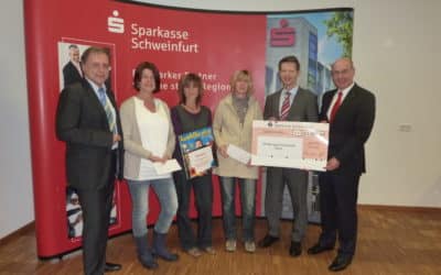 Sparkasse Schweinfurt unterstützt 42 Kindergärten aus Stadt und Landkreis Schweinfurt