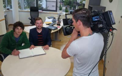 Bürgermeister und Gemeinderat im Kinderkanal und ARD