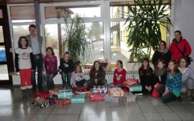 Weihnachten in 34 Schuhkartons – Mittelschule Burkardroth ist dabei