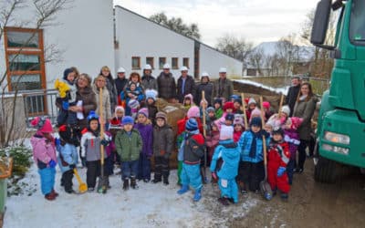 Offizieller Spatenstich für den Bau der neuen Kinderkrippe in Grettstadt