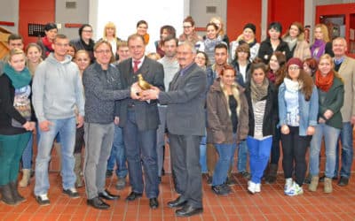 Die Taube aus dem Landkreis Schweinfurt brachte Menschenrechtsdiskussionen nach Bolivien