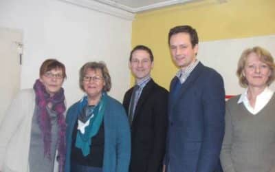 Landrat Florian Töpper besuchte Tafel in Gerolzhofen