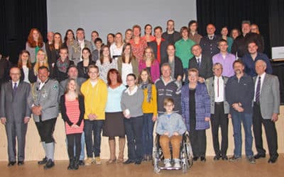 Verdiente Jubilare und sportliche Vizeweltmeister