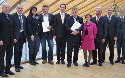 Drei Persönlichkeiten des Landkreises Schweinfurt ausgezeichnet