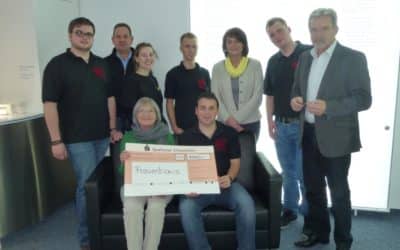 SKF Jugendvertretung spendet an Frauenhaus