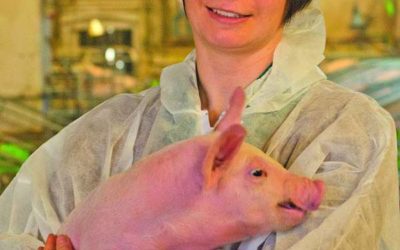 Susanne Kettler, die zierliche Frau mit dem handfesten Job