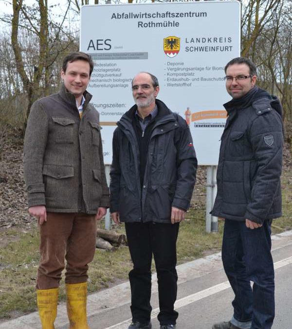 Führungswechsel am Abfallwirtschaftszentrum Rothmühle