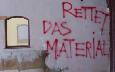 Vielseitiges trash art Kunstprojekt in der Münnerstädter Marienanstalt