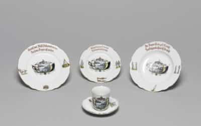 Kunstwerk auf Reisen: Bayerische Flottenbegeisterung – das Haus der Bayerischen Geschichte präsentiert ein Marinegedeck