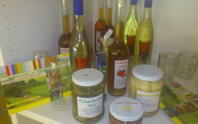 Regionale Produkte in der Tourist-Information Schweinfurt 360°