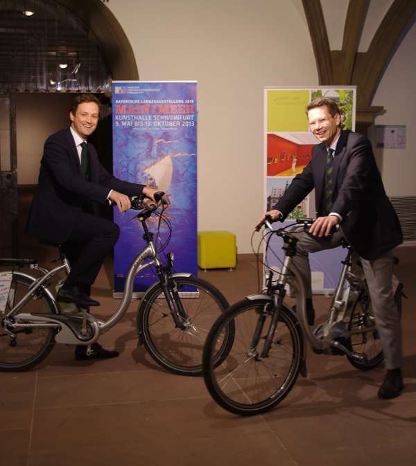 Tourist-Information Schweinfurt 360° startet E-Bike Saison 2013