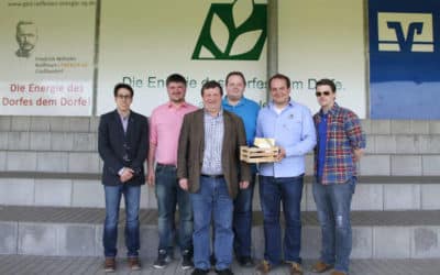 Energiewende hautnah erleben – Junge Union Schweinfurt besucht das Bioenergiedorf Großbardorf