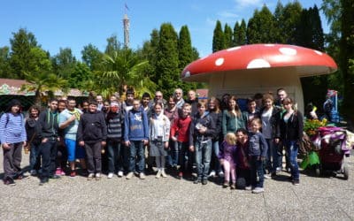 Sparkasse Schweinfurt sponsert Schülerlotsenausflug 2013