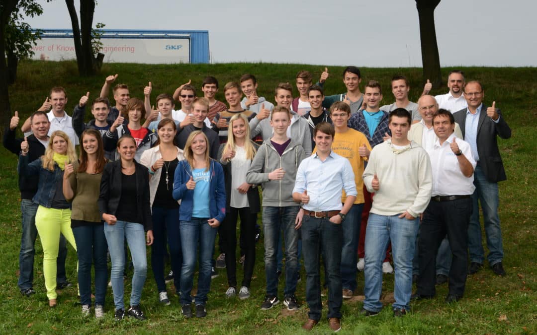Ausbildungsstart bei SKF mit 24 Neu-Azubis