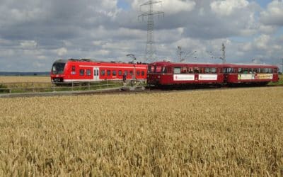 Seit zehn Jahren: Mit dem Schienenbus mitten ins Herz des Fränkischen Weinlands