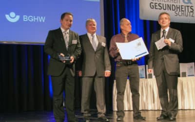 Amthor Logistic GmbH wird von Berufsgenossenschaft ausgezeichnet