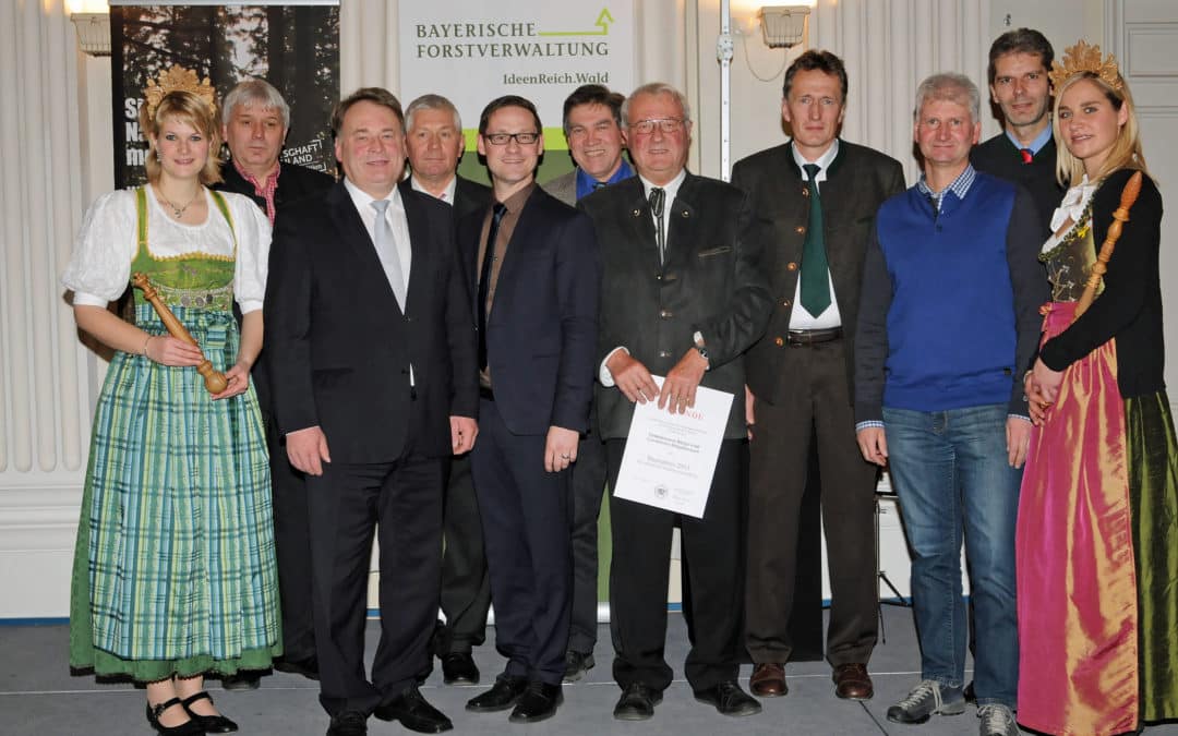 Staatspreis für den Gemeinsamen Bürgerwald Gerolzhofen-Dingolshausen
