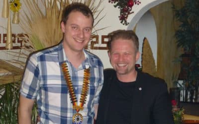 Ämterübergabe beim Round Table Schweinfurt