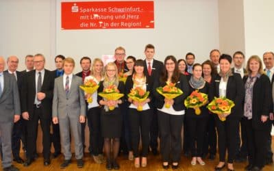 Aus- und Weiterbildungsabschlüsse in der Sparkasse Schweinfurt
