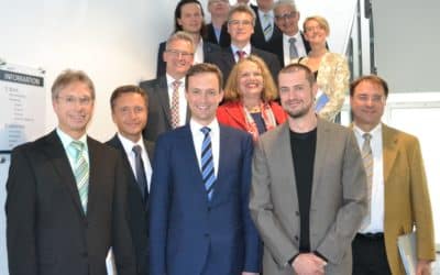 Landrat besuchte InnoSenT in Donnersdorf