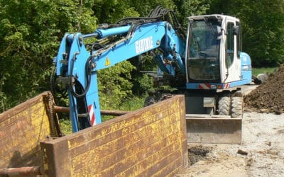 Kanalbaumaßnahme zwischen Schonungen und Marktsteinach