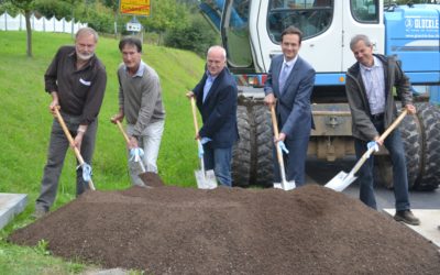 Spatenstich für Ausbau Kreisstraße SW 49