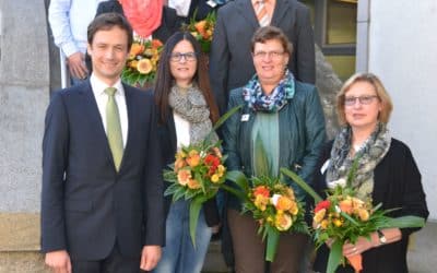 Landrat Töpper dankt langjährigen Mitarbeitern