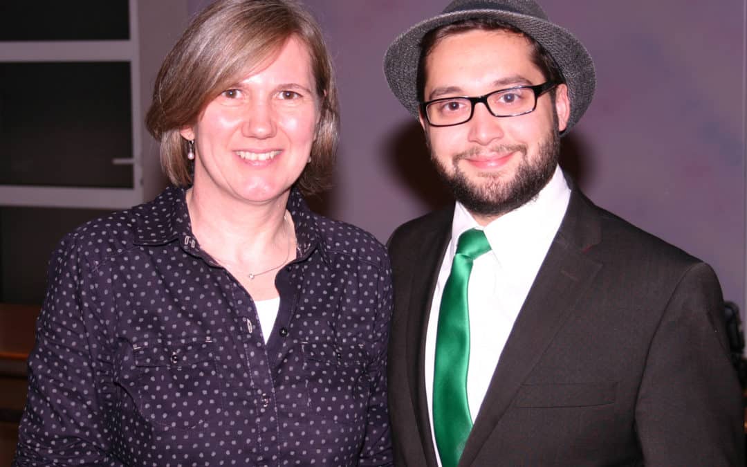 Barbara Pfeuffer und Nicolas Lommatzsch neue Bezirksvorsitzende der Grünen